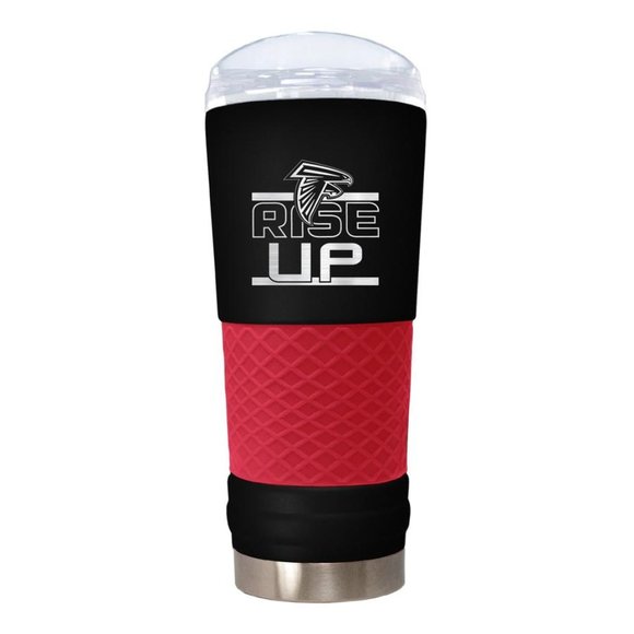 Atlanta Falcons "The Draft" 24oz. RALLY CRY Stainless Steel Travel Tumbler - Picture 1 of 1